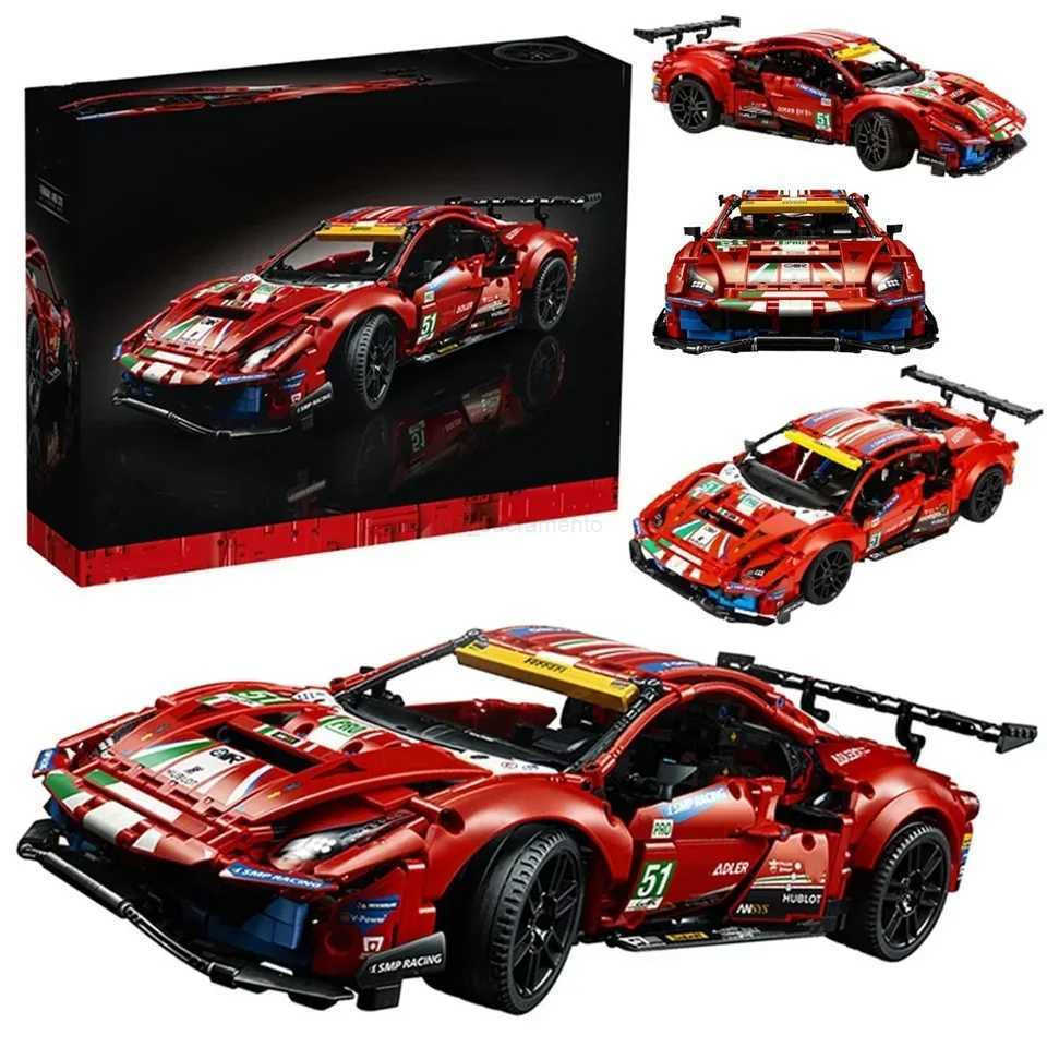 488 GTE Bricks 42125 Technology Series 1648Pcs ercar Building Blocks Racing Model Assembly Childrens Advertising Toys Gifts C251203