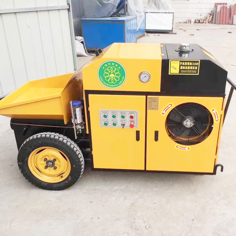 Factory Sales Concrete Line Pump Small Mini Trailer Stationary Concrete Pump