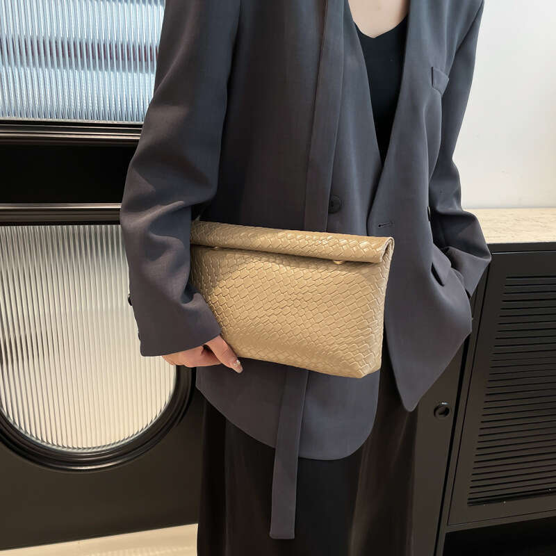 Summer New Style Personality Fashion Trendy Simple Elegant Clutch Bag Versatile High-Quality Texture