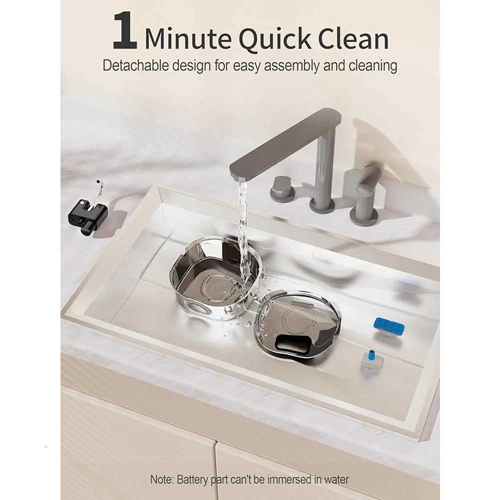 32L Wireless Stainless Steel Pet Water Feeder Auto Cat Fountain faucet Smart Dog Water Dispenser Visual Window Drinking Bowl M251204