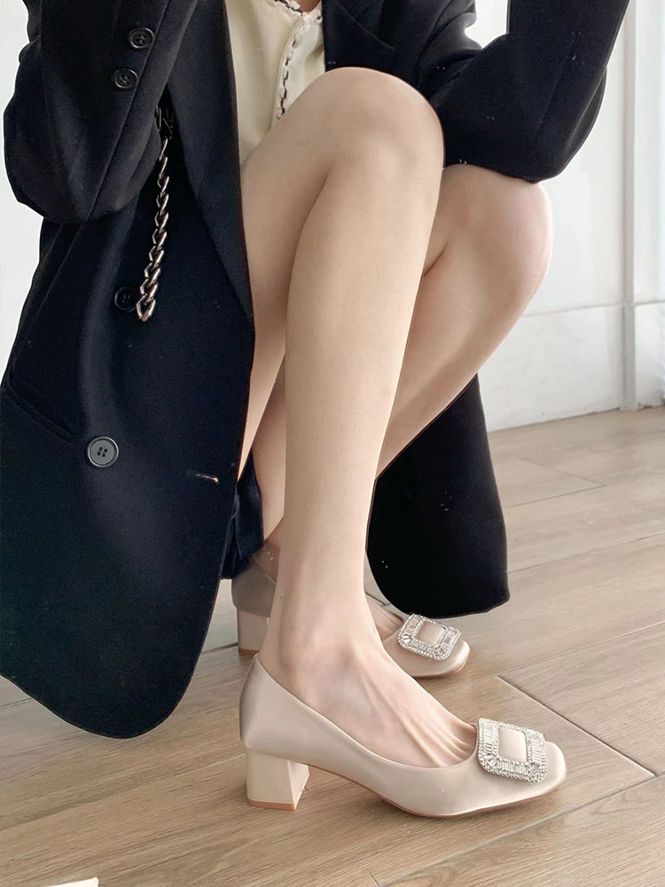 Free shipping Designer Dress Shoes High heeled shoes for women in 2025 fashionable versatile high quality