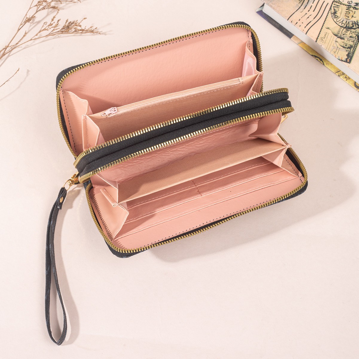 Wallet Women's New Wallet Zero Wallet Simple Fashion Simple Versatile M Element Card Bag Handbag Handbag - view 5