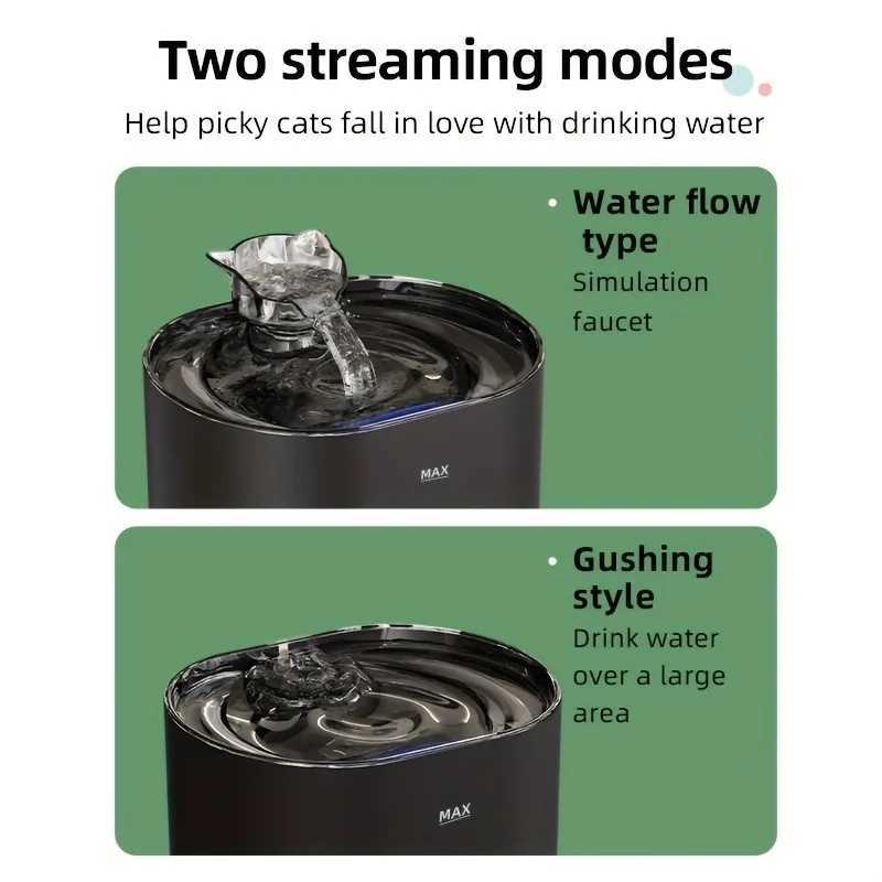 7439 oz/22 liters pet cat and dog fountain dispenser smart pet fountain dispenser large capacity silent automatic circulati M251204