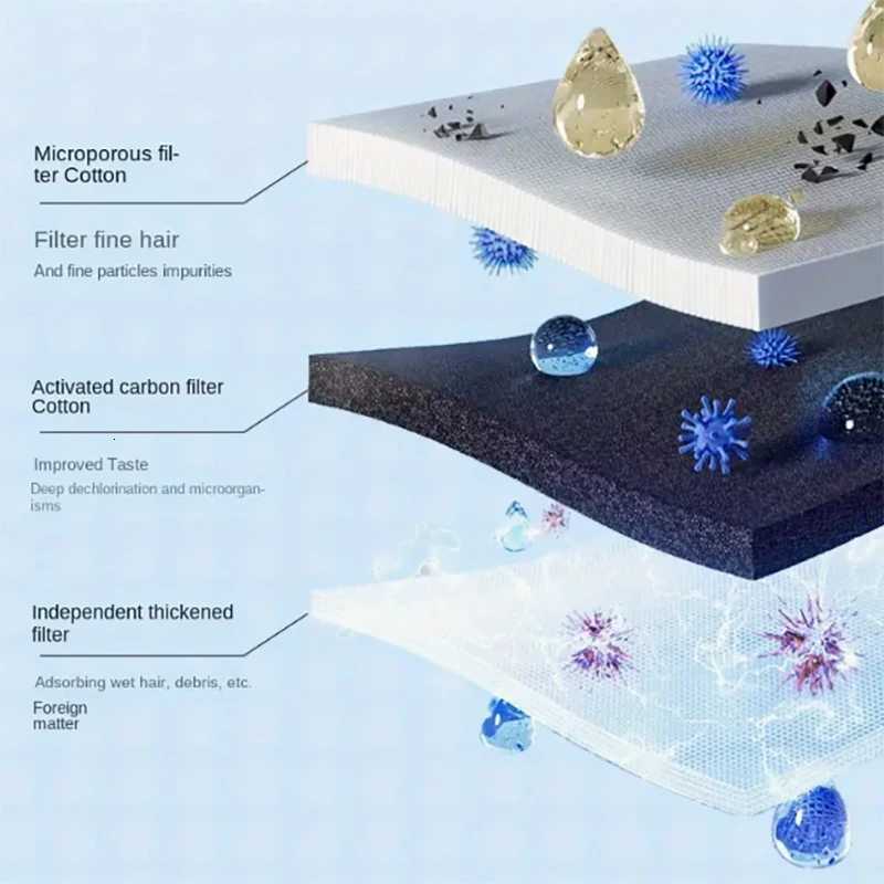 Silent pet drinking fountain cat double filtered live water automatic drinking fountain intelligent water feeding equipment M251204