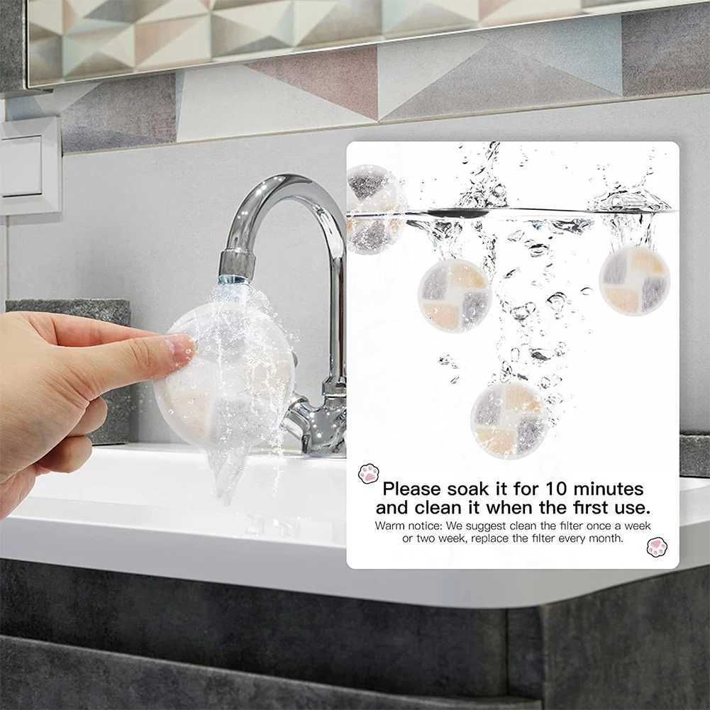 Cat Water Fountain Ion Resin Cotton Cats Water Ion Resin Filter Cotton Pet Fountain Filters Replacement Cotton Filter Drinker M251204