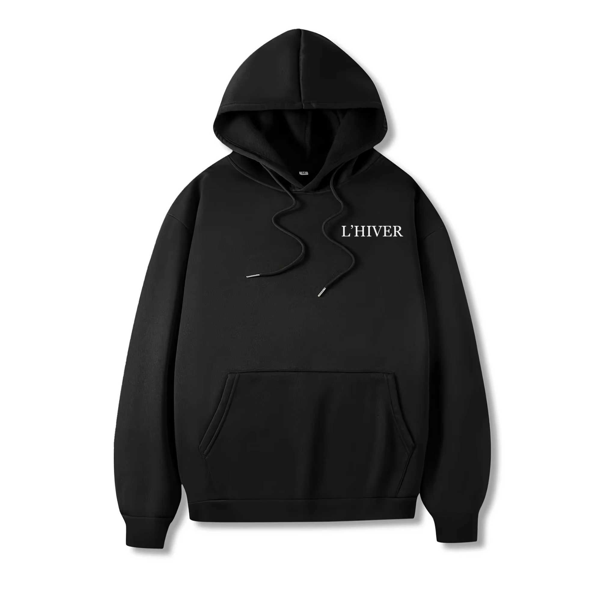 Rapper LHIVER Saif Album 2025 New Hoodie Mens Hip Hop Fleece Pullover Sweatshirt Retro Long Sleeve Oversized Hoody Streetwear J251203