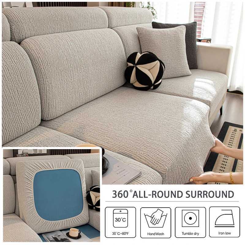 Thicken Stretch Sofa Seat Cushion Cover All-inclusive Sofa Cushion Cover Soft Anti Slip Sofa Slipcover Dogs Furniture Protector M251204 - view 6