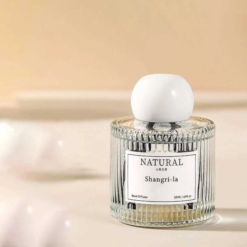 50ml No Fire Home Fragrance Reed Diffuser Set - Aroma Essential Oil For Hotel/Bathroom/Toilet Deodorant Air Freshener Y251204