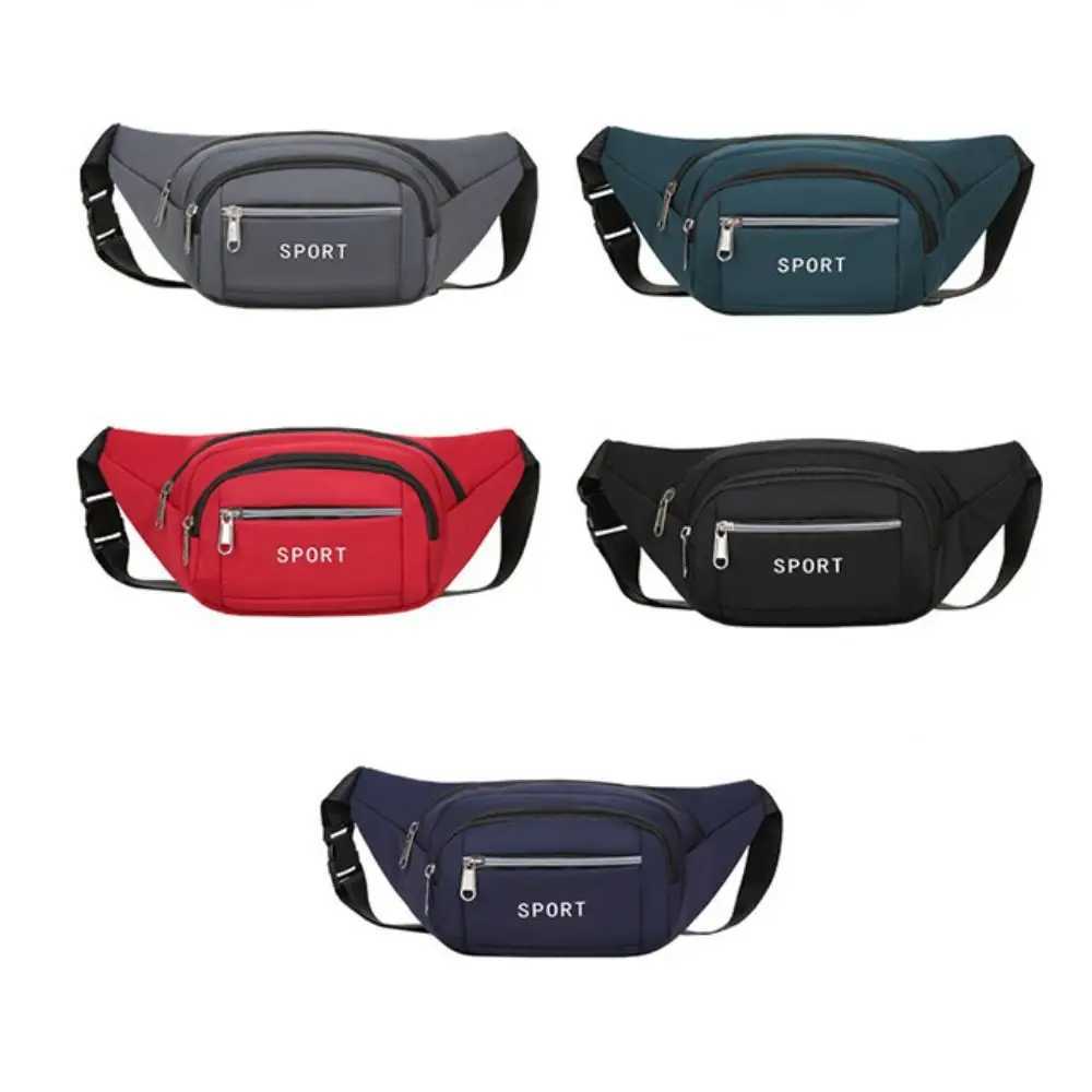 New Men Women Waist Pack Nylon Sport Fanny Bags Boy Drop Leg Bags Hip Bum Belt Bag Travel Riding Purse PouchT251204
