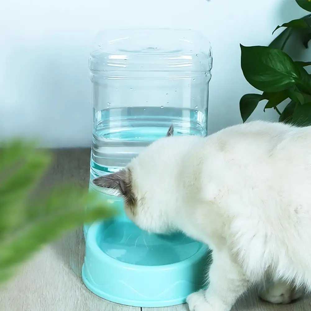 38L PP Material Pet Large Capacity Cat Dog Food Dispenser For Cat Dog Water Drinking Feeding Dispenser Water Bowl Accessories M251204