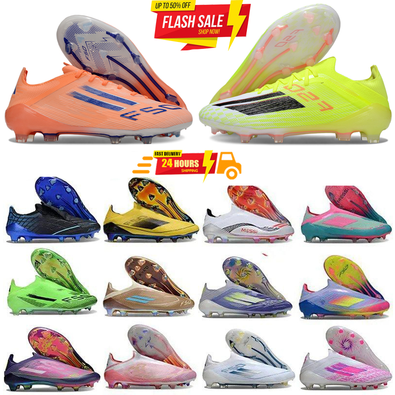 Designer Outlet Fg Turf F50 Durable Mystic Victory Youth Football Boots Shoes Estelar removable Light League Mid SG Turbo 50 FG Ghosted Soccer Yamal Spark fusion