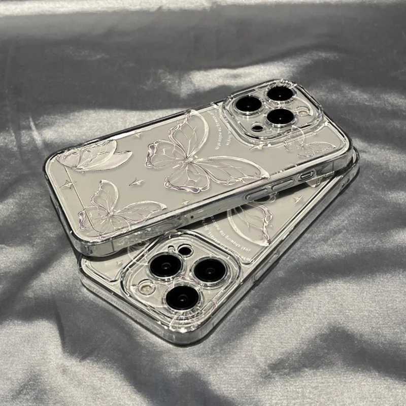 Gold Phone Case For iPhone 16 11 13 15 14 12 17 Pro Max 7 8 Plus 16e XR X XS Max SE 2022 Soft TPU Transparent Cover H251203