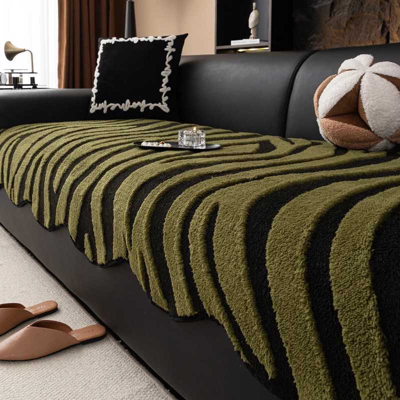 Non-Slip Couch Cover Plush Universal Irregularity Sofa Cushion European Style Retro 2025 New Prevent Cat Scratching Sofa Covers M251204 - view 4