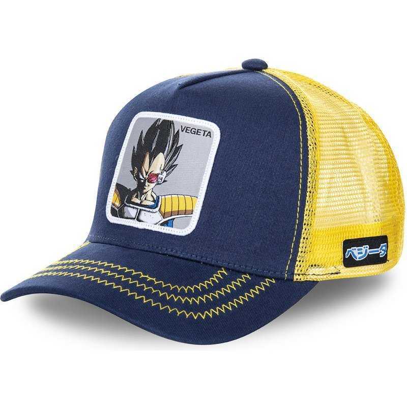 Fashion Dragon Ball Umtai Guixian Person Anime Snap-on Cotton Baseball Cap for Men and Women Hip-Hop Mesh Truck Cap H250908