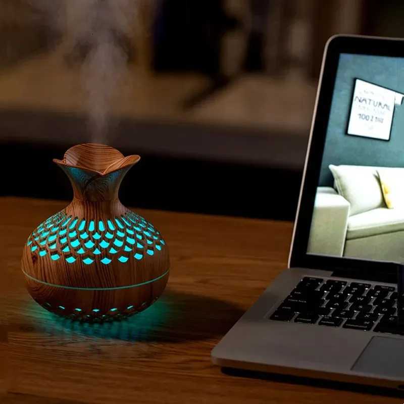 Wood Grain Humidifier 300ml USB Ara Diffuser Atizer Household Humidifier Moisturizing Instrument Off Humidifiergift C251204