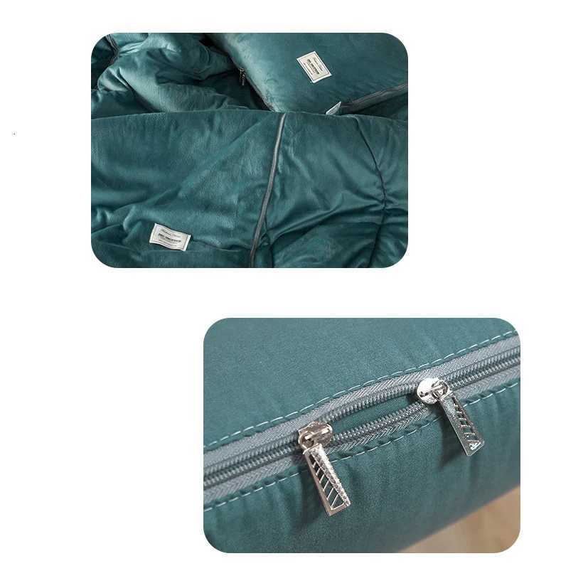 2 in 1 Blanket Winter Crystal Velvet Cushion Soft Sofa Throw Foldable Winter Warm Fleece Quilt Travel Blanket Y251204