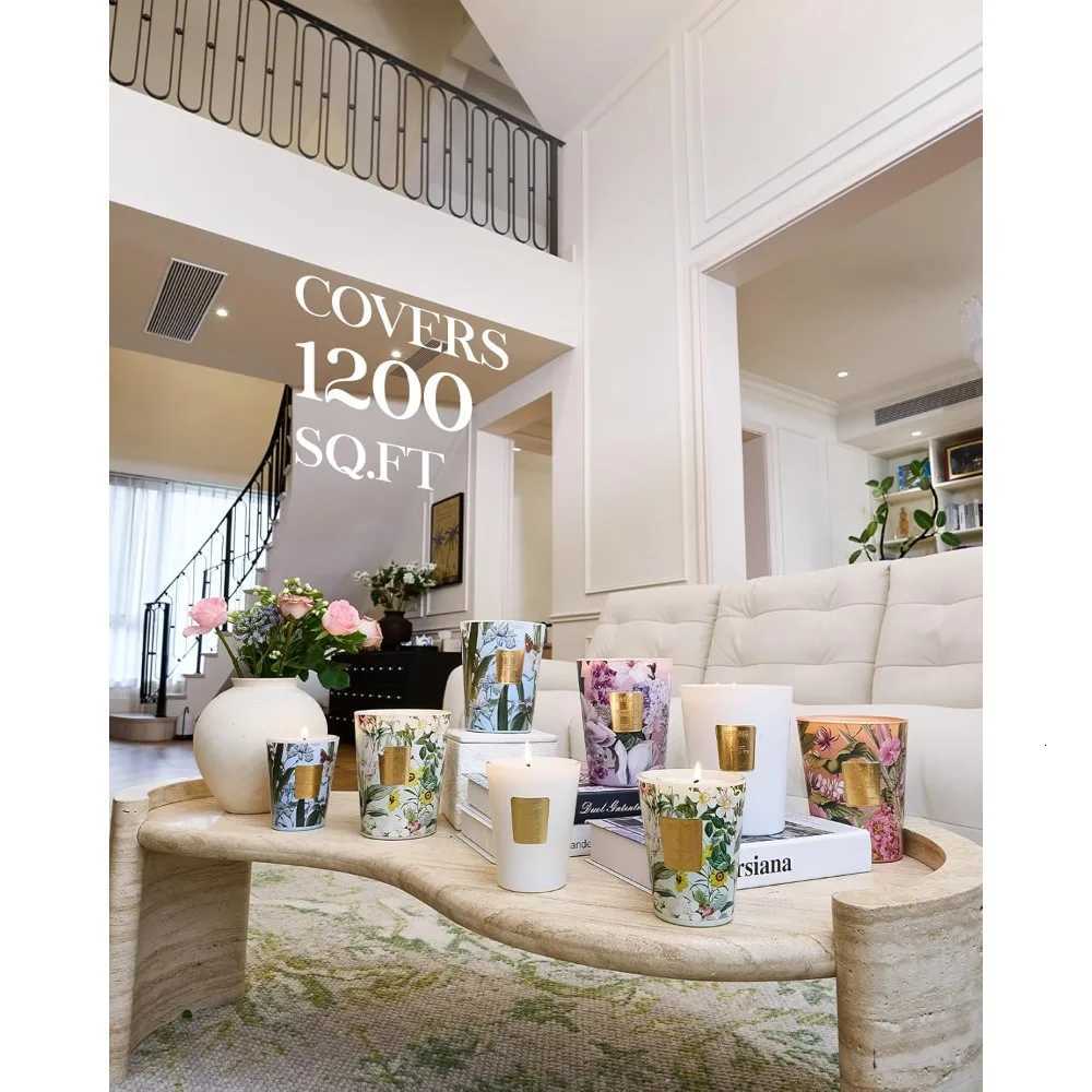 Extra Large 3- Vanilla Scented Candle 35oz 150H Soy Wax Aromatherapy for Stress Relief Home Fragrance Gifts Y251204