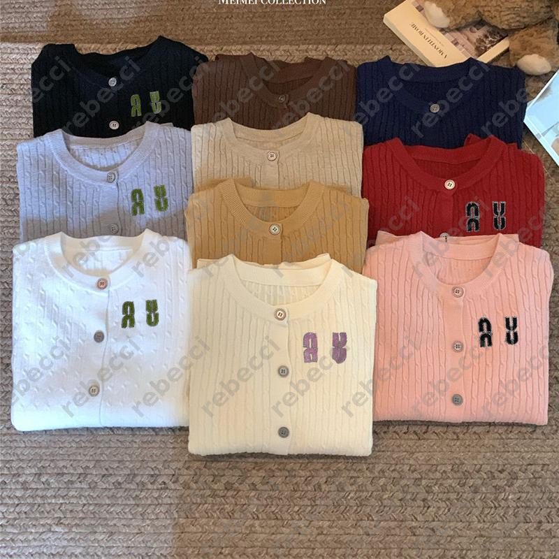 Solid color knitted cardigan sweater womens autumn Woman Clothing winter comfortable soft round neck long sleeved cardigans casual womens sweaters CSD2512041