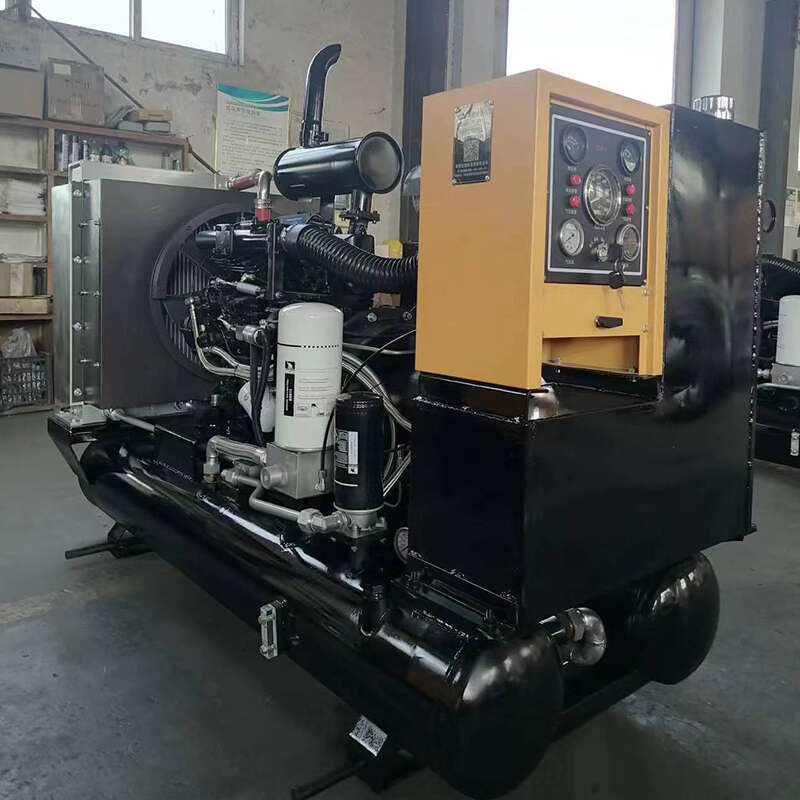 Permanent Magnet Variable Speed Screw Air Compressor Energy Efficient Oil Injected Rotary Air Pump Factory Supply