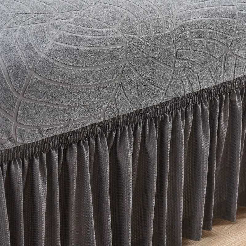 Waterproof Stretch Sofa Skirt Covers Breathable Couch Covers Adjustable Elastic Slipcovers for Living Room Hotel 1Pc M251204 - view 5