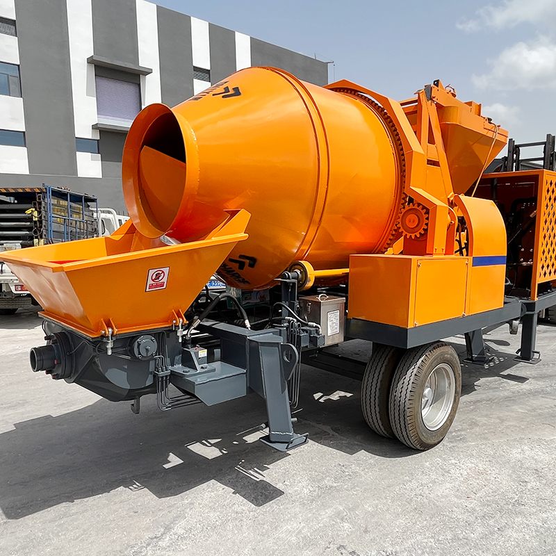 Building Construction Workhorse: C3 Diesel Mobile Mixer Pump with 40m³/h Production Rate