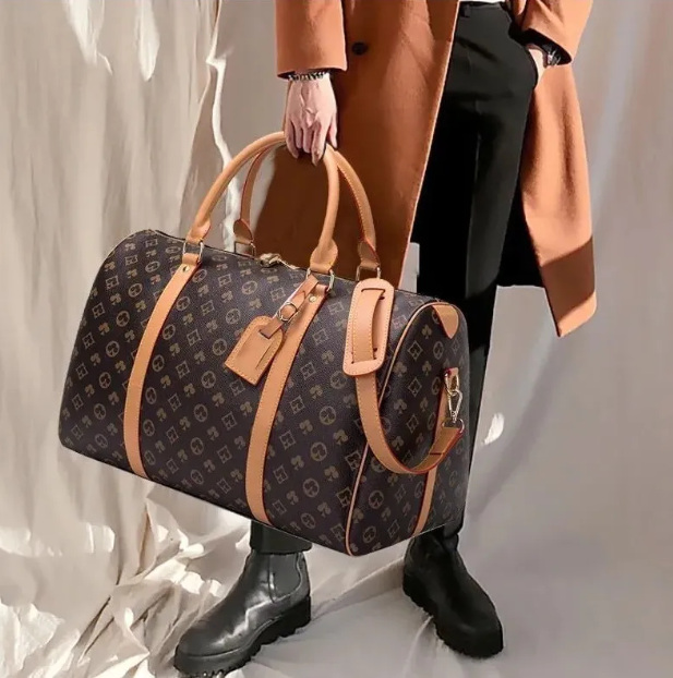Designer Duffle Bag for Men Traveling, Luggage Travel Bag Weekender Overnight Bag,Women Gym Carry on Hanging suitcase set business travel bag shoulder bag