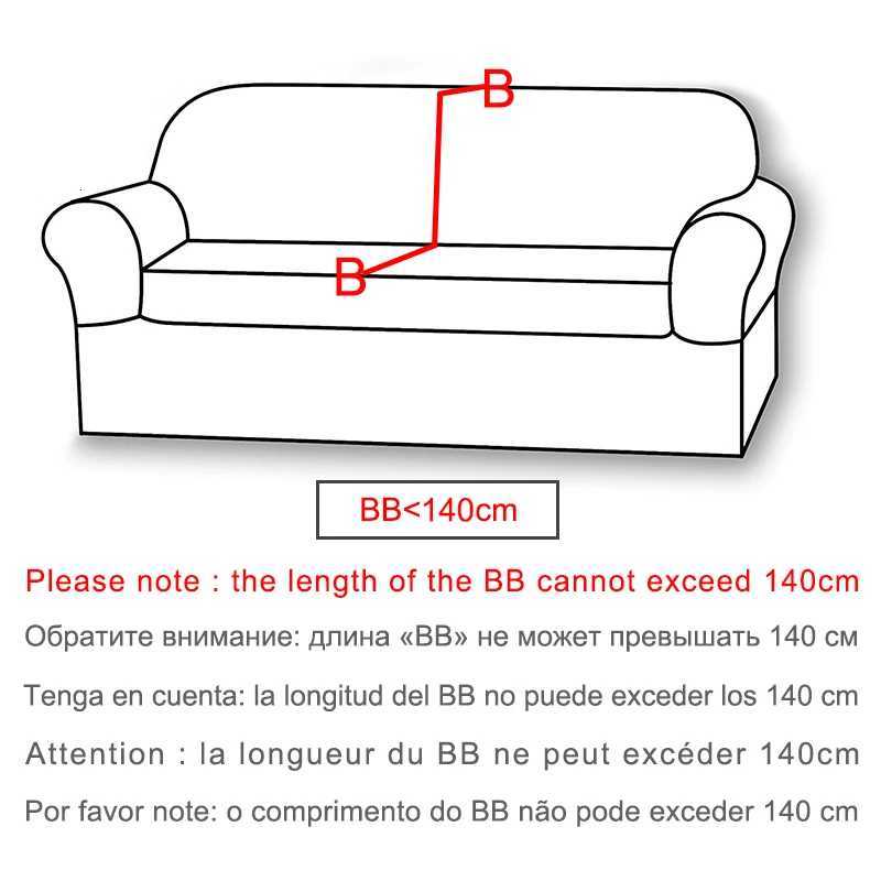 Polar Fleece Fabric Sofa cover 1/2/3/4 seater thick Slipcover couch sofacovers stretch elastic cheap sofa covers Towel wrap M251204 - view 4