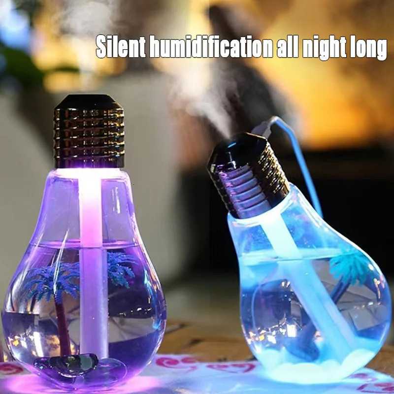 Mute Small USB Bb Humidifier Large Capacity Desktop Colourf Night Light Humidifier Air Mini Aratherapy hine C251204