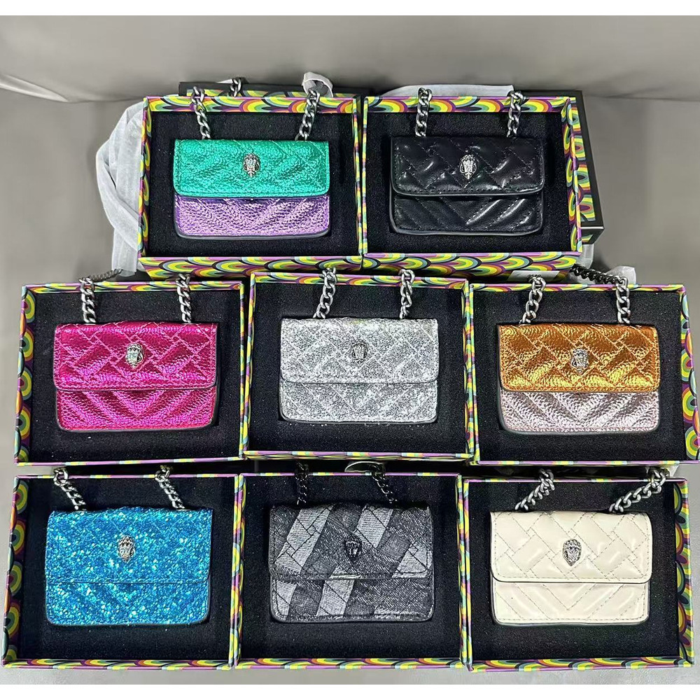 Mirror quality kurtly gegier bag Designer London Geiigersity Bag Women Evening Small Heart Purse Fashion Crossbody Girls Shoulder Strap Flap Kurtly Bags ec1