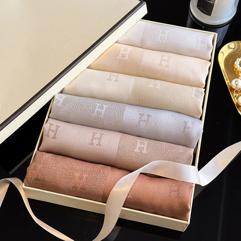 Muslim Fashion Ladies Letter Print Hijab Tencel cotton Gauze scarf Elegance Sun Protection Shawl Decoration Wrap Headscarf 251129