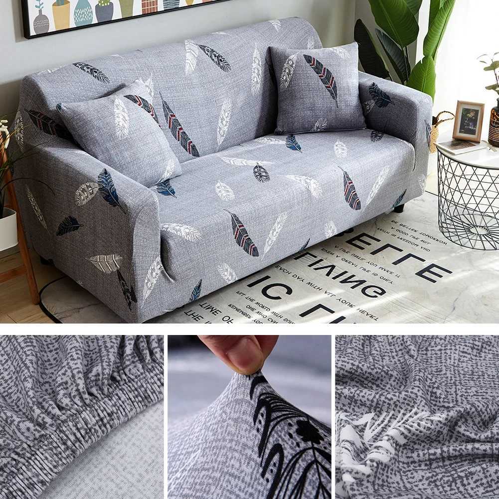 Elastic Floral Printed Sofa Covers Washable Spandex Couch Cover 1/2/3/4Seater Slipcovers Furniture Protector for Living Room M251204 - view 5