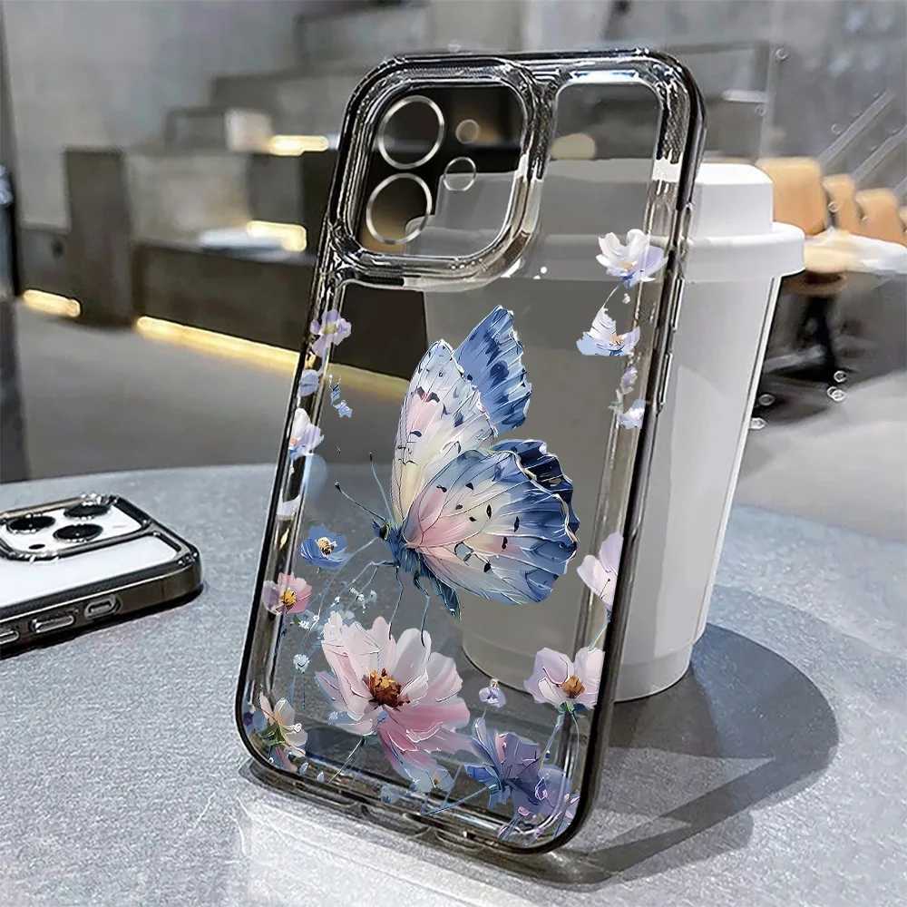 Gold Phone Case For iPhone 16 11 13 15 14 12 17 Pro Max 7 8 Plus 16e XR X XS Max SE 2022 Soft TPU Transparent Cover H251203