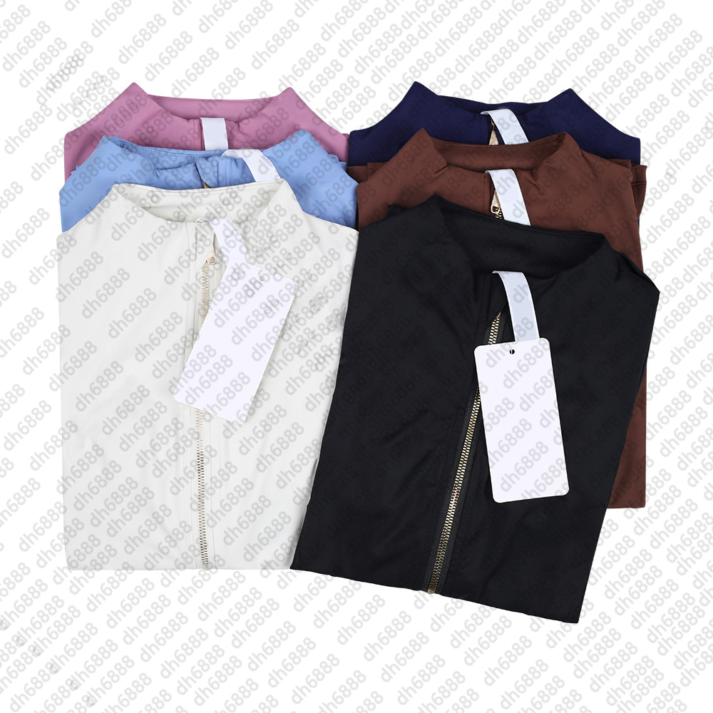 Yoga Jacket Women Workout Sport Coat Fitness Jacket Sports Quick Dry Activewear Top Solid Zip Up Sweatshirt Sportwear Hot Sell