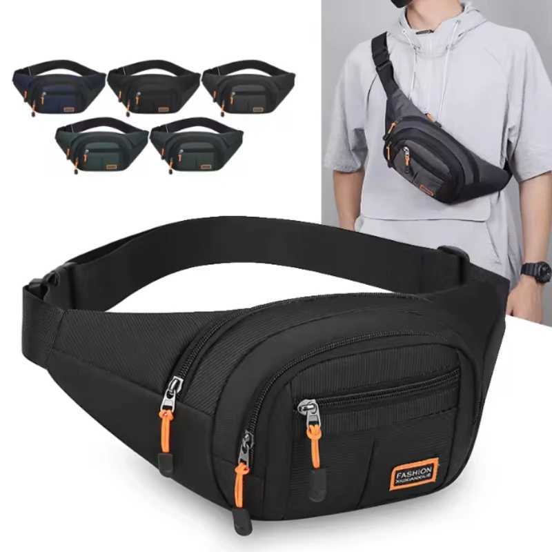 Oxford Waterproof Mobile Waist Bag for Men Women Multifunctional Large Capacity Fanny Pack Wear-resistant Rioneras Para HombreT251204
