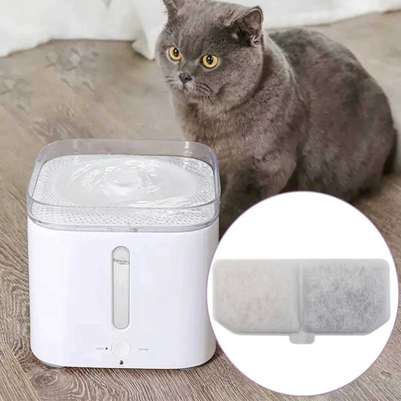 10/5PCS Cat Water Fountain Replacement Filter Elements Pet Drinking Bowl Auto Drinking Filter for Cats Dog M251204