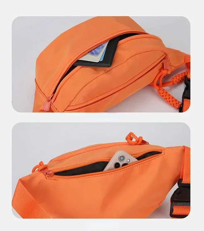 Nylon Messenger Bags Nylon Cross body Chest Bag Dumpling Bag for Women Nylon Crossbody Bag Half Moon Armpit Bag Shoulder BagsT251204