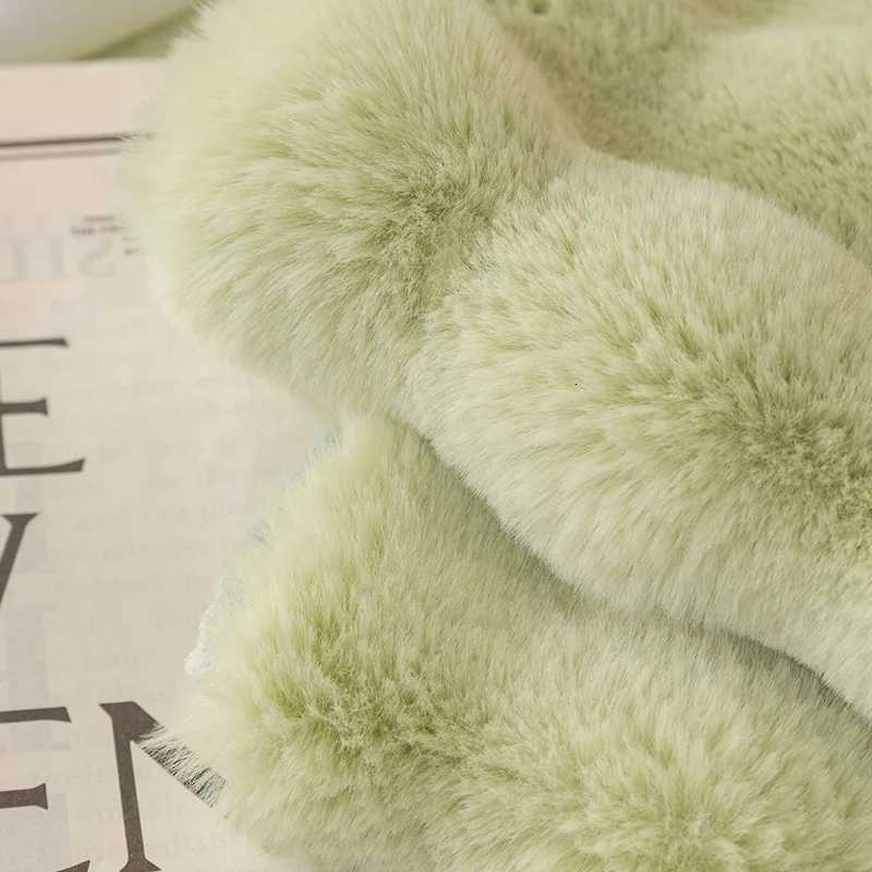 Rabbit Plush Sofa Cover Winter Thickening Warm Plush Cushions Non-Slip Living Room Leather Sofa Backrest Armrests Super Soft M251204 - view 7