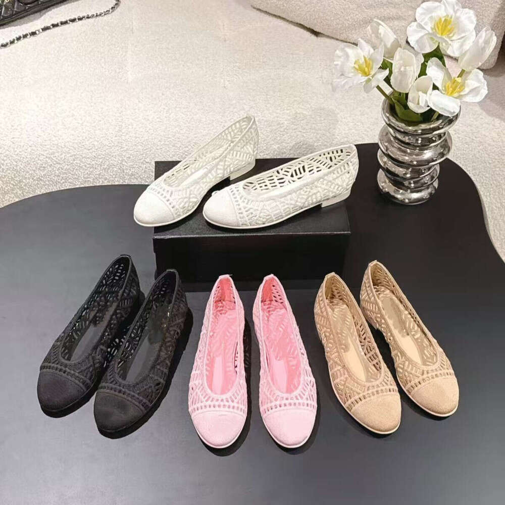 Top quality Luxury mary jane Ballet flats Round toes Suede Chunky Heel Women's Slip-on loafers dress ballerina Flat designer woman shoe casual Vacation office shoes
