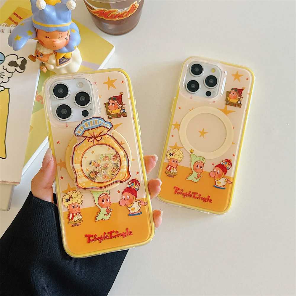 New INS Stan phone case suitable for iPhone 13 14 15 16 Pro Max Fundas with stand and shock-absorbing protective cover H251203