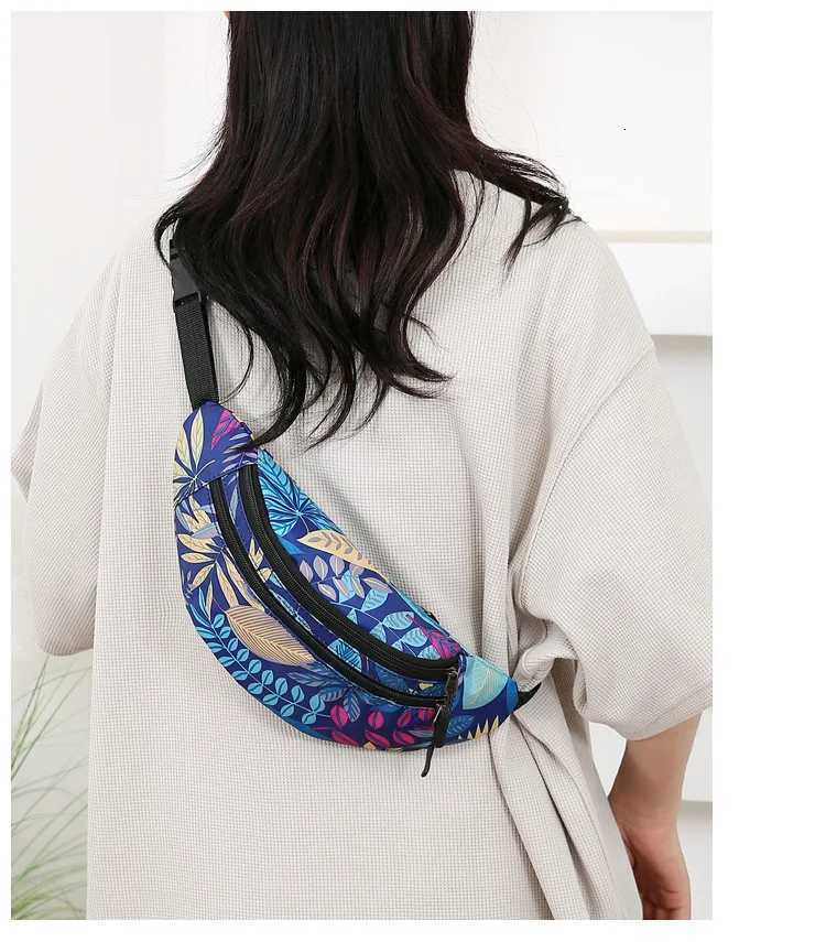Nylon multi-layer waist bag womens shoulder bag close fitting casual womens bag single shoulder phone bag summer fashion cT251204