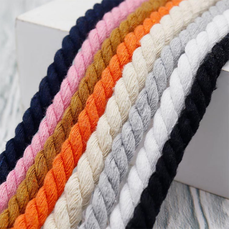 16colors bold cotton linen twist weave shoelace rope lace men women trendy sport casual shoe string accessories