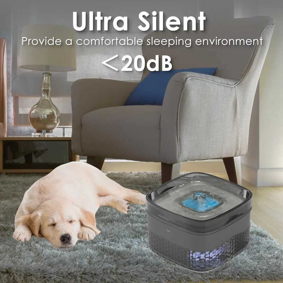 Dog Water Fountain 24Gal/9L Pet Water Fountain for Large Dogs Cats Automatic Dog Water Bowl Dispenser Cat Drinking Fountain M251204