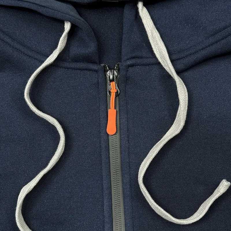 Autumn and Winter Mens Honda Print Casual Hoodie Sportswear Fleece Warm Jacket Suit Shirt Outdoor Racing Fan Clothing M251204