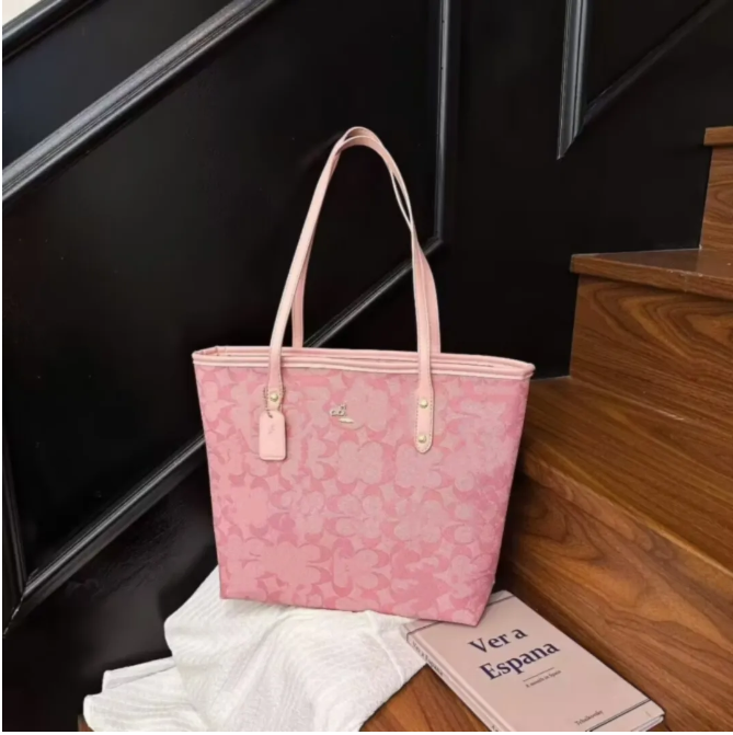 Women Tote Bag High Quality Designer Bag city bag Luxury Handbags Cross body Bag Designers Totes Shoulder Bag Women Handbag Large Zipper Shopping Bag Pink bag 66