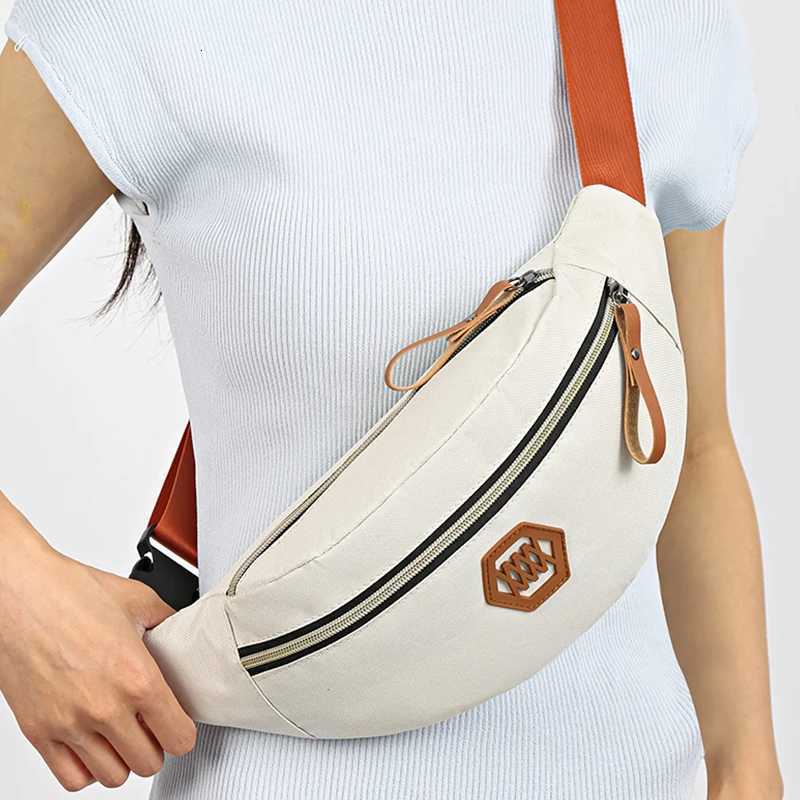 Neutral mens and womens waist bags versatile cross-body backpacks lightweight cross-body bags sports waist bagsT251204
