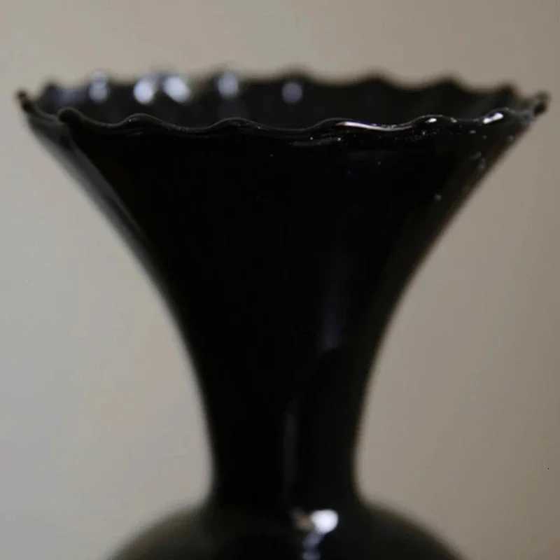 Small Black Vase Black Flower Vase for Centerpieces Vases for He Decor Small Vase for Flowers H251204