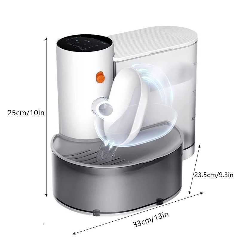 The New Smart Tipping Pet Water Dispenser Is A Rechargeable Automatic Water Dispenser Suitable For Both Cats And Dogs M251204