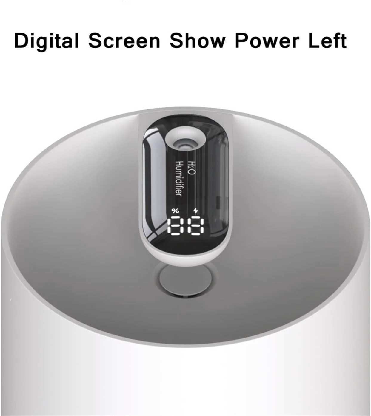 TINSOL 3000mAh He Air Humidifier Portable Mist Humidifier USB Charging Aratherapy Water Mist Diffuser Indoor Air Purifier C251204