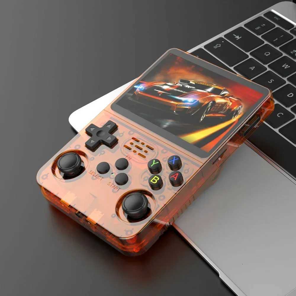 Open Source R36S Retro Handheld Video Game Console Linux System 35 Inch IPS Sn Portable Pocket Video Player 64GB 128G Games H251204