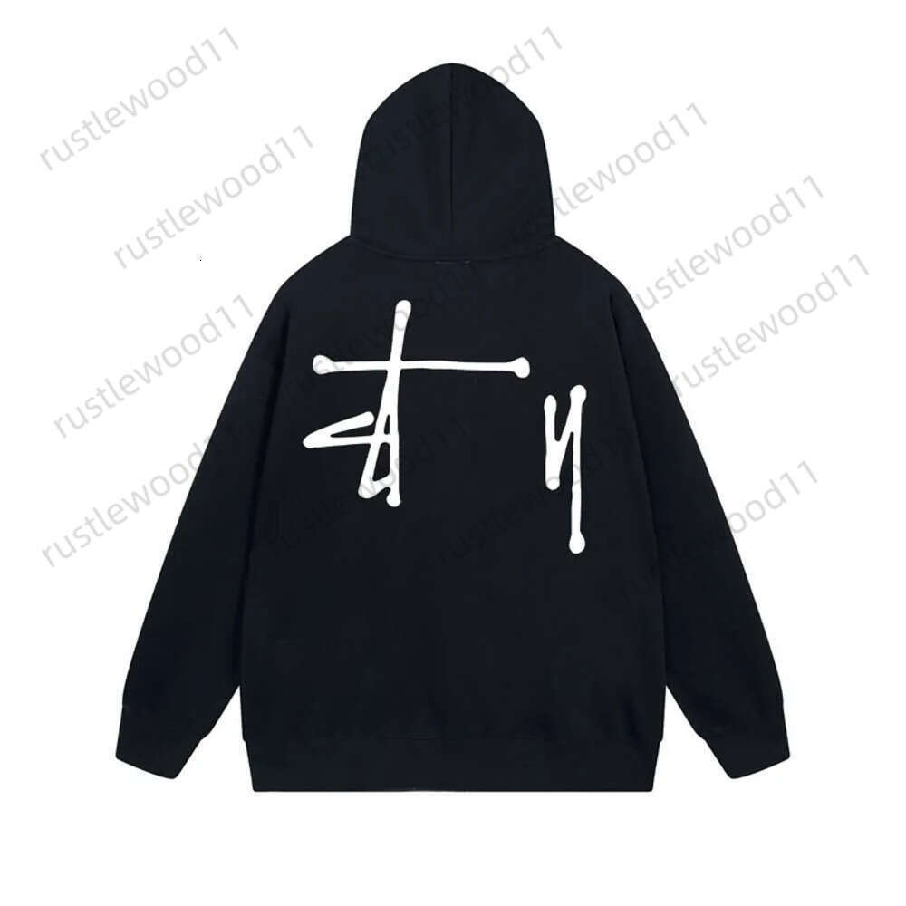 Stussylys Hoodie Designer Hoodie Mens Women Hoodie Luxury Neck Long Sleeve Autumn Winter Hooded Pullover Clothes Sweatshirts Jacket Hoodies Jumpers a2b